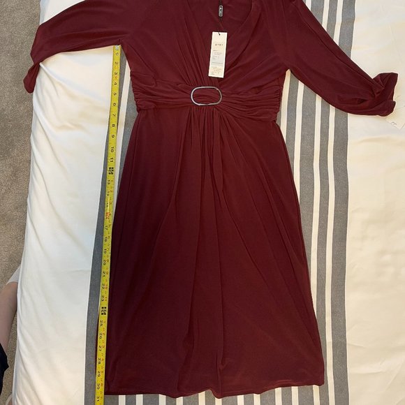 NEW Burgundy Gigi Size 6 & 12 Dress - Picture 13 of 13